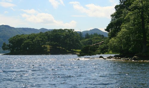 Views round Derwentwater taken from a pleasure boat.