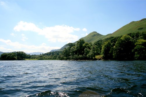 Views round Derwentwater taken from a pleasure boat.