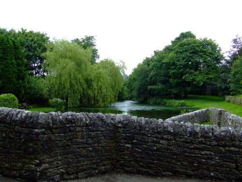 The bridge and river at Ashford