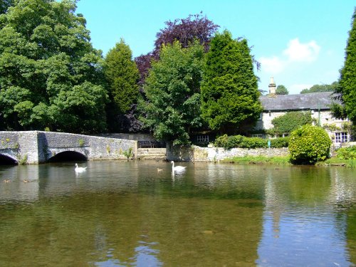 The bridge and the cottage