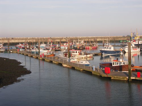 Ramsgate outer harbour.