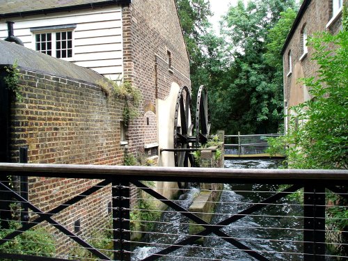 Morden Hall Mill Water Wheel