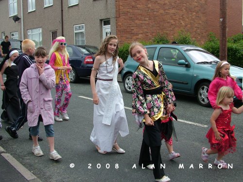 Byers Green Village Carnival 2008 - parade group