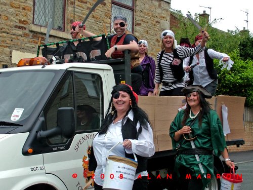 Byers Green Village Carnival 2008 - Pirates Float