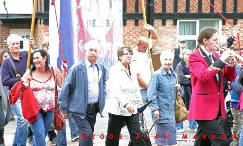 Spennymoor Heritage Banner at Durham Miners Gala