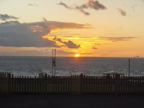 Sunset at Cleveleys