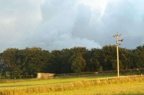 Gathering clouds over Wilshaw near Holmfirth