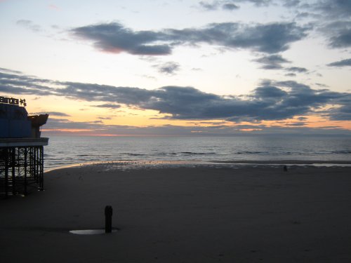 Blackpool beach