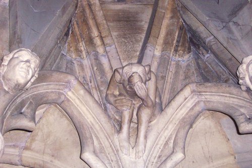 Little gargoyle in York Minster