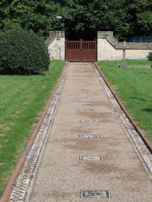 Nocton Church Path