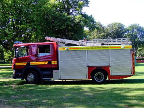 Modern day fire tender