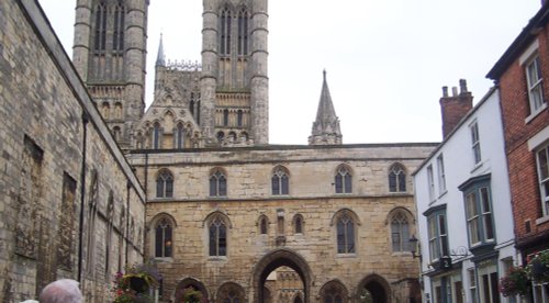 The gateway to the Cathedral