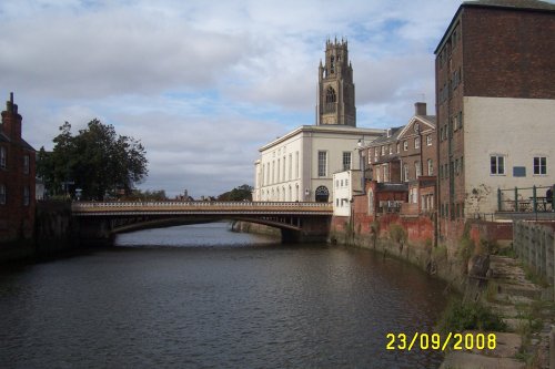 Boston Stump from the river