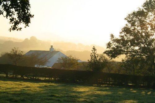 Sunrise over Longridge