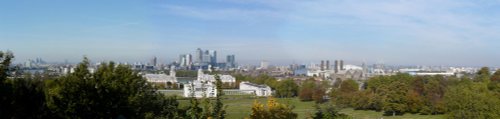 A Panorama of Greenwich Park