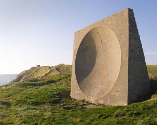 Sound Mirror on Abbots Cliff near Dover