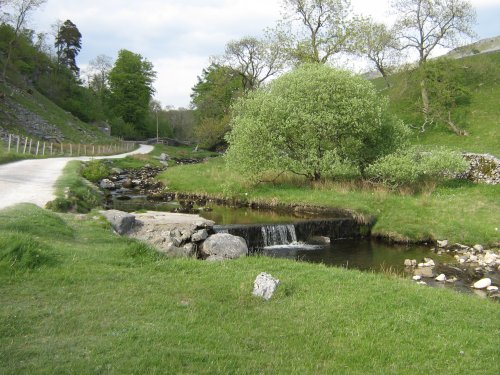 Scene on walk to Ingleborough Cave