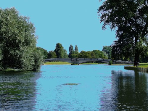 The lake at East Park