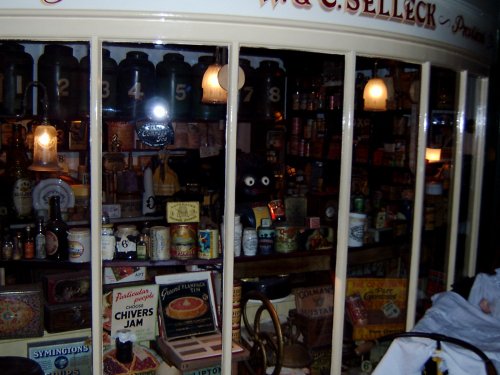 Grocery Stores at Bygones in Babbacombe.