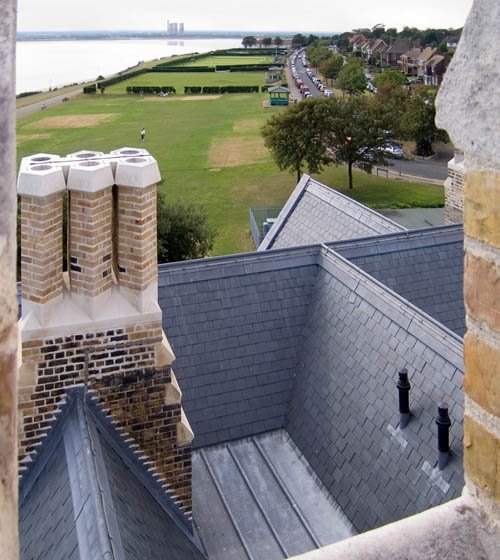 The roof, The Grange, Ramsgate