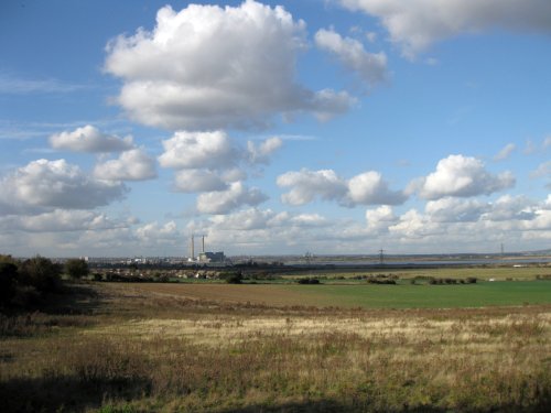 View from Church Walk nr Chalk Church Gravesend