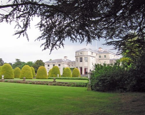 The garden front of Shugborough Hall