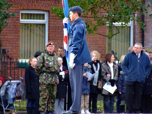 Standing proud