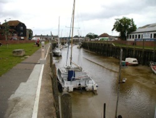 Rye, low tide