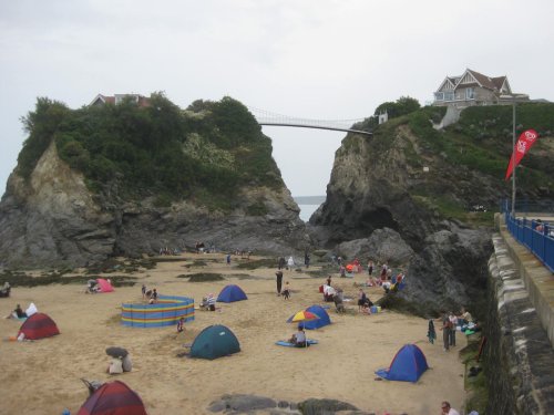 Newquay beach