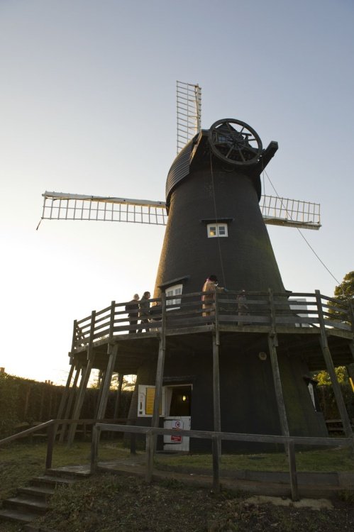 Bursledon Windmill (Back View) - Cold Winter Day December 2008