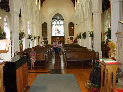 Flower Show at Newmarket St Mary's 2007