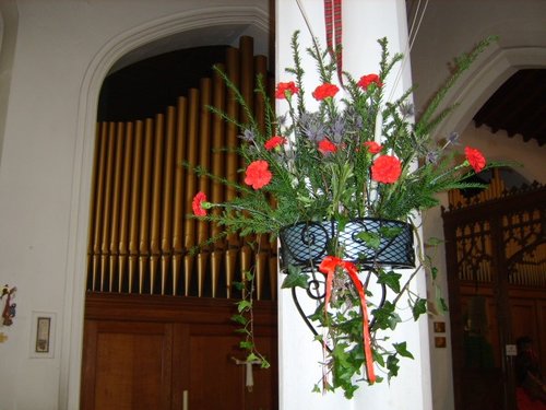 Flower Show at Newmarket St Mary's 2007