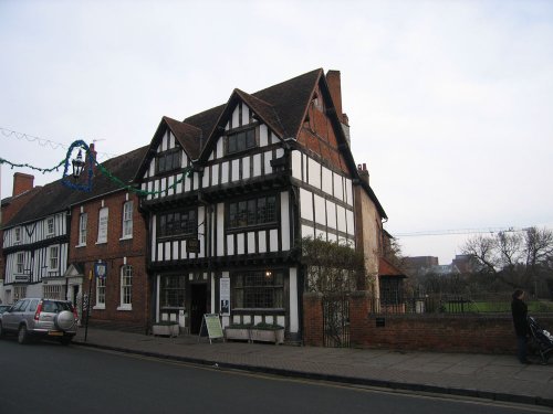 Nash's house and New Place, from the street