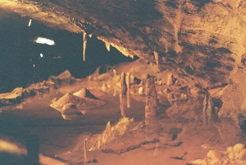 Stalactites and stalagmites