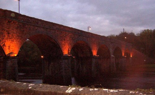 Bridge at Dusk, Newport, County Mayo, Ireland