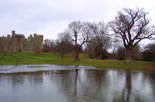 A cold February morning at the Castle