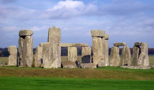 Back side of Stonehenge