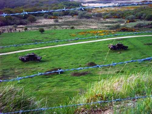 Army shooting range near East Lulworth