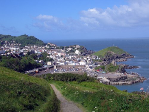 South West Coast path from Ilfracombe to Combe Martin Bay 2005