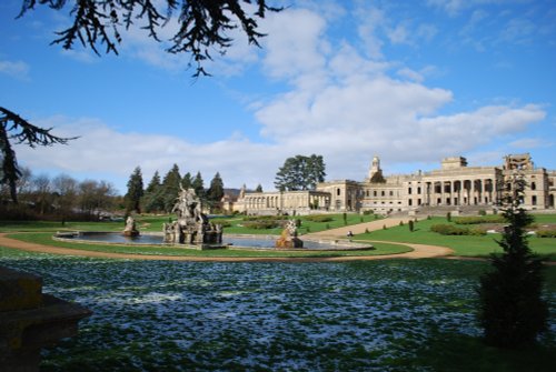 Witley Court in winter