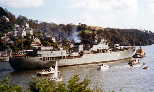 RFS Gangut on the River Dart