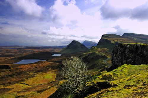 The Quarrang Landscape, Isle of Skye.