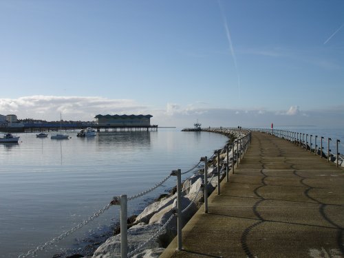 Herne Bay Pier from the Jetty.