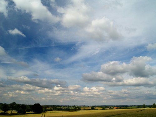 View from the Church, Steeple Claydon, Bucks