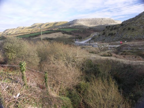 China clay pits.