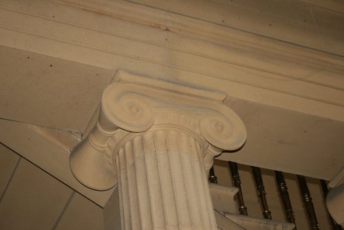 Belsay Hall entrance hall