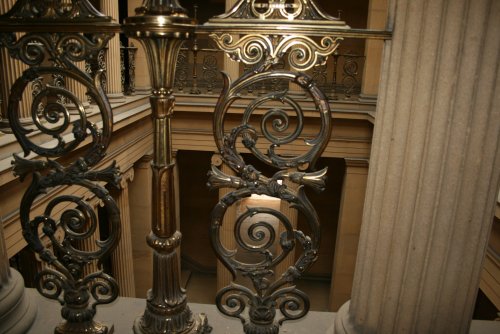 Belsay Hall entrance hall