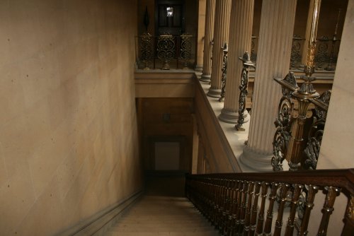 Belsay Hall entrance hall