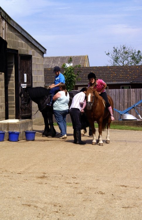 Riding school.