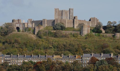 Dover Castle from the East